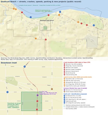Map: whole town